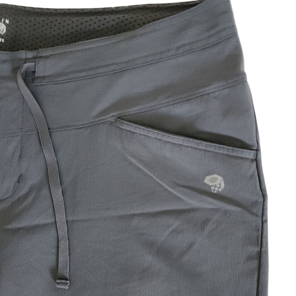 MOUNTAIN HARDWEAR Yuma Short - Women's dark gray size 12 - Picture 4 of 10